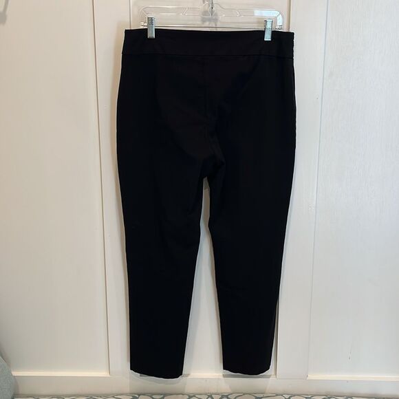 JM Collection Pull-on stye Studded-Rivet Black Pants - Picture 3 of 8